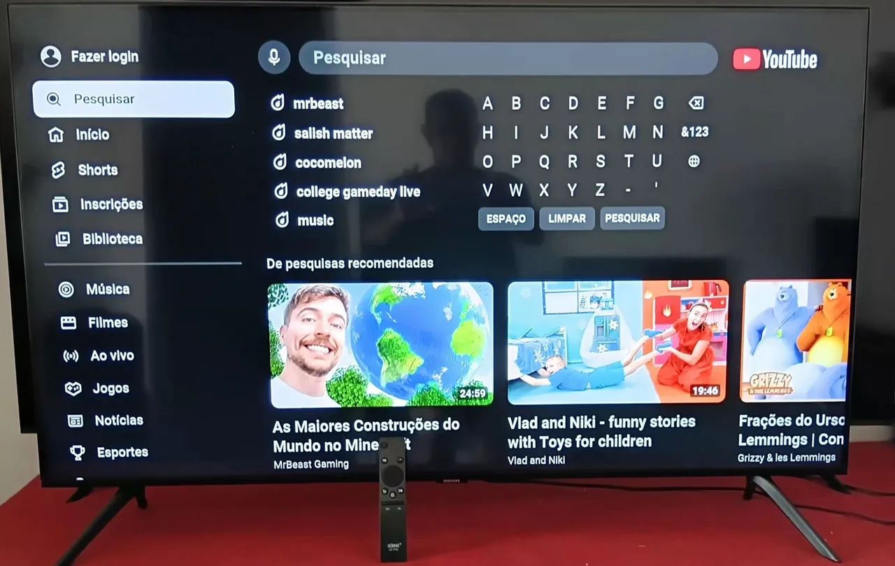Tv smart Samsung 4k 50 polegadas  - Foto 3