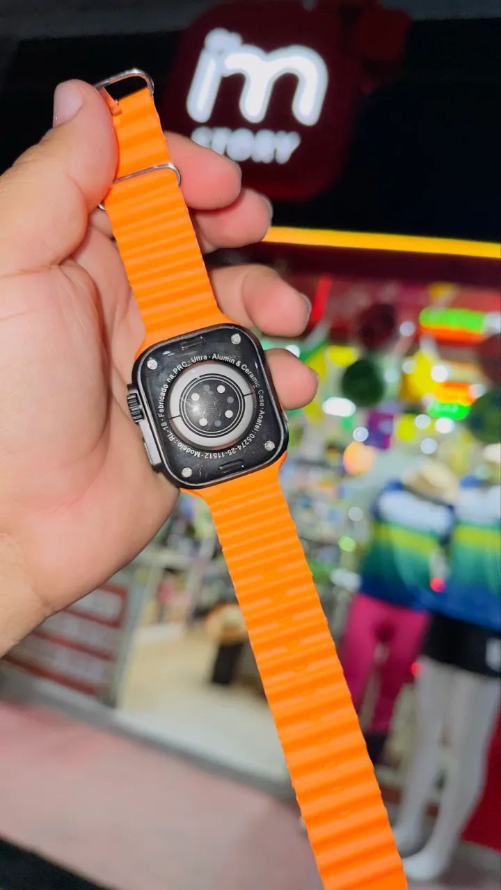 Smartwatch Super Amoled 2X1 6 Pulseira - Foto 5