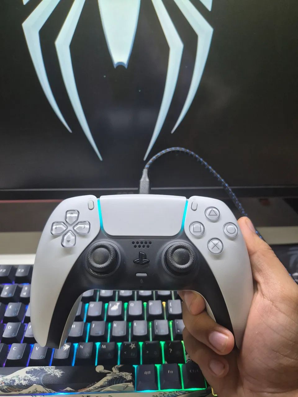 Controle de Ps5 com Hall Effect 