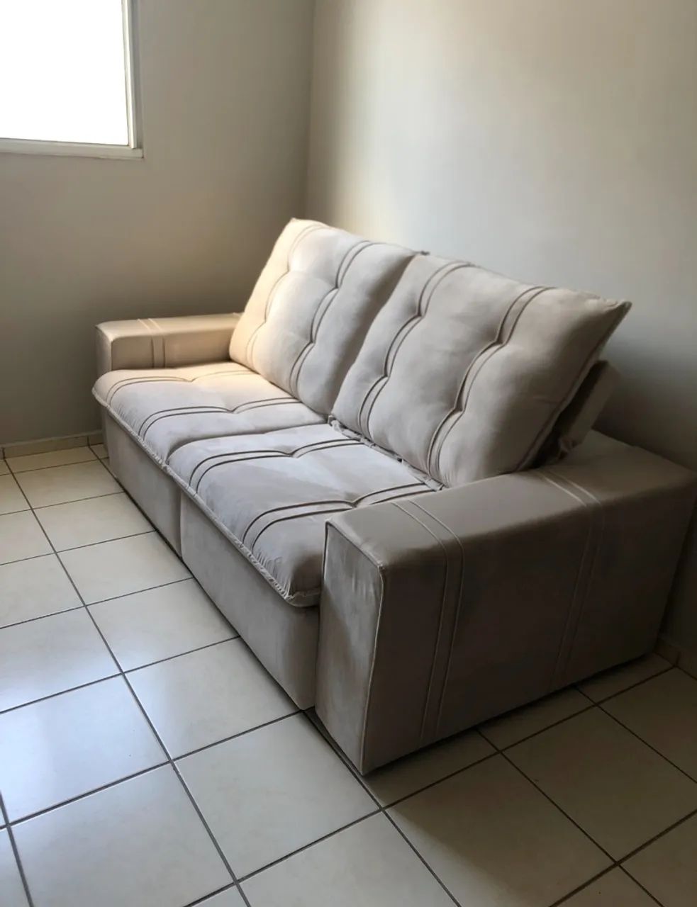 Sofá reclinável da marca bontiver 
