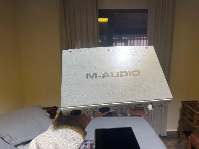 Placa de áudio M- Áudio 