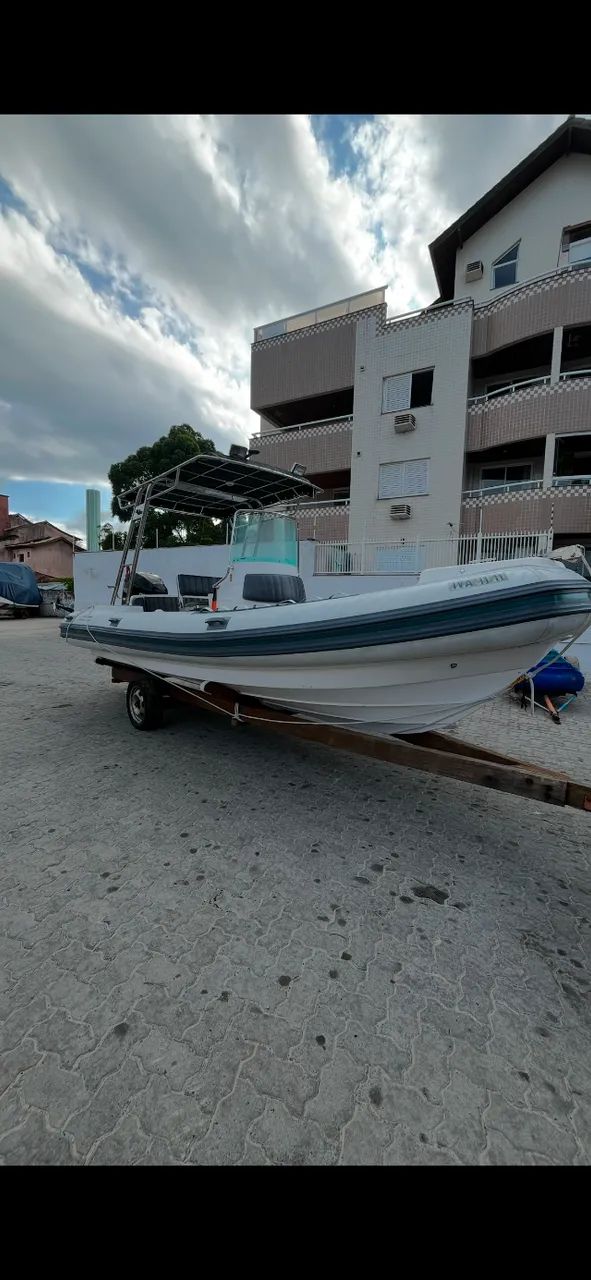 Bote Flexboat SR 620 c/ Mercury Pro XS 200 Hp - Foto 5