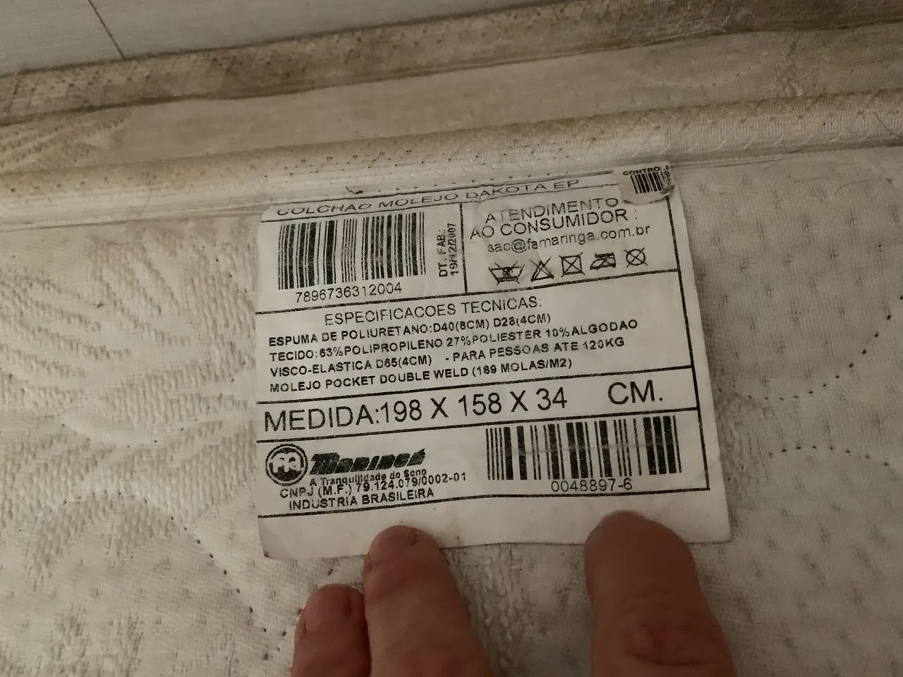Box Queen para casal 1,98 X 1,58 - Foto 4