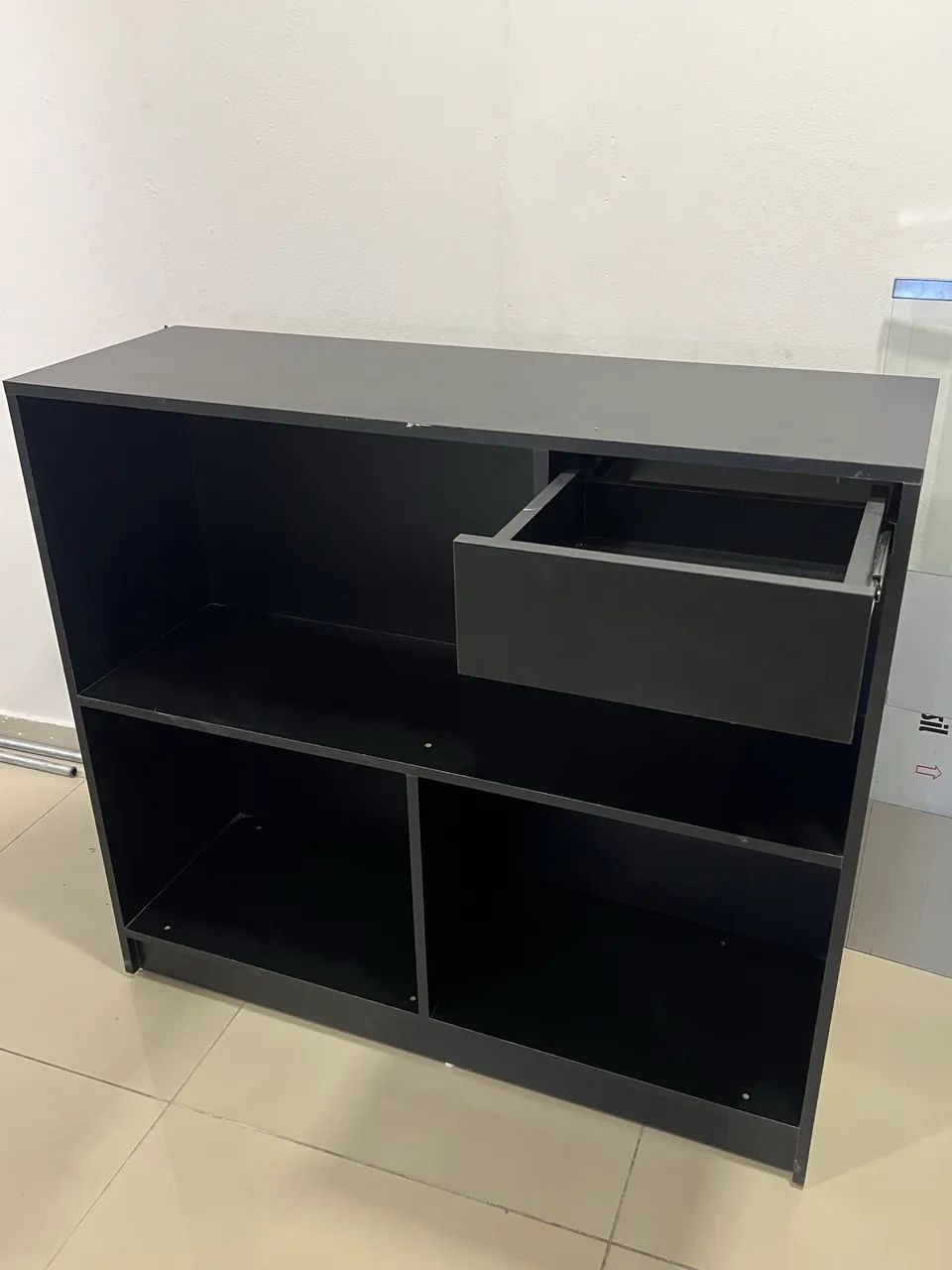 Balcão Ripado 100% MDF Preto - Foto 2