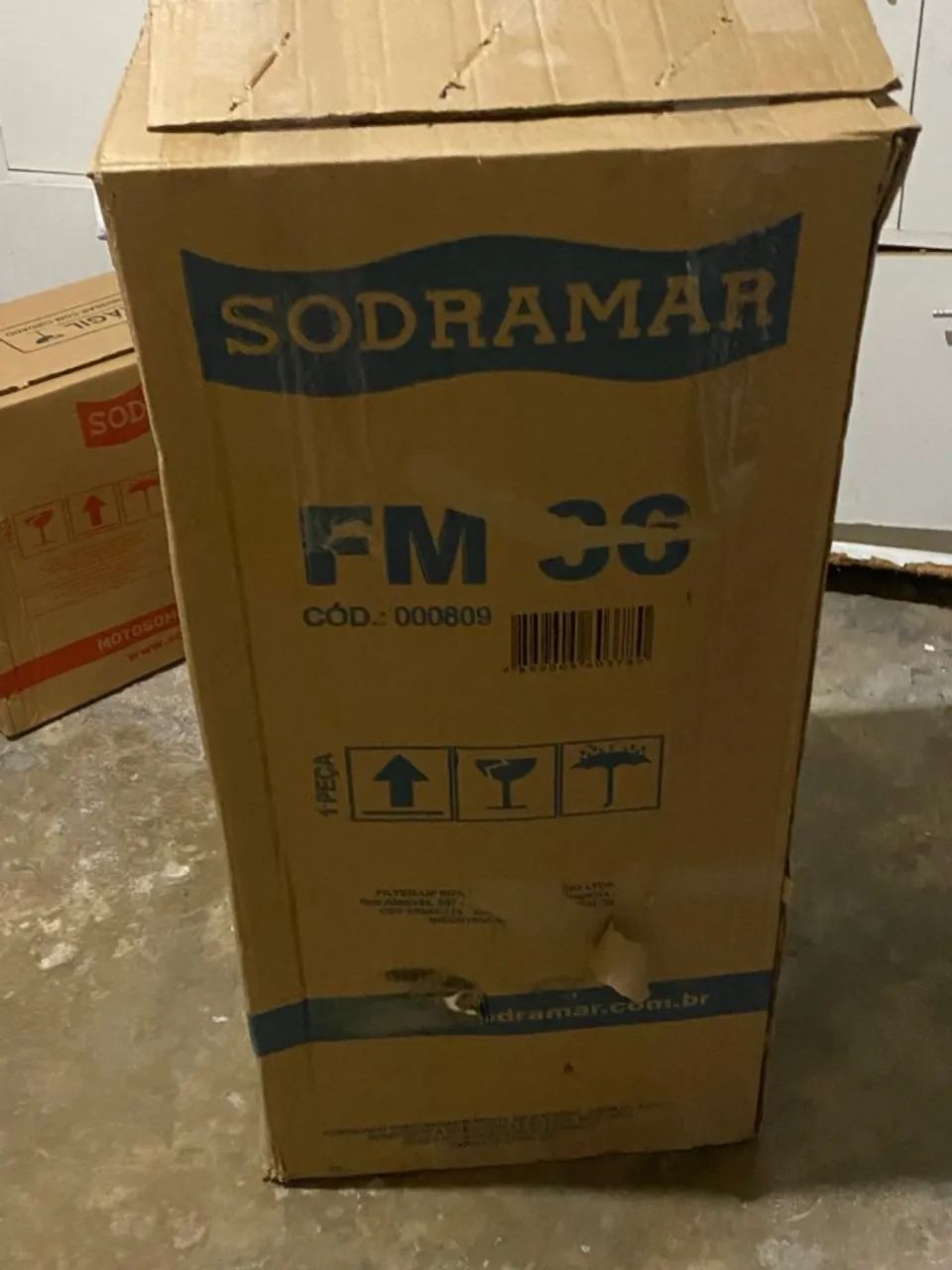 Kit Piscina Sodramar NOVO (Filtro FM-36 + Bomba BMC-33) Nunca Usado - Foto 3
