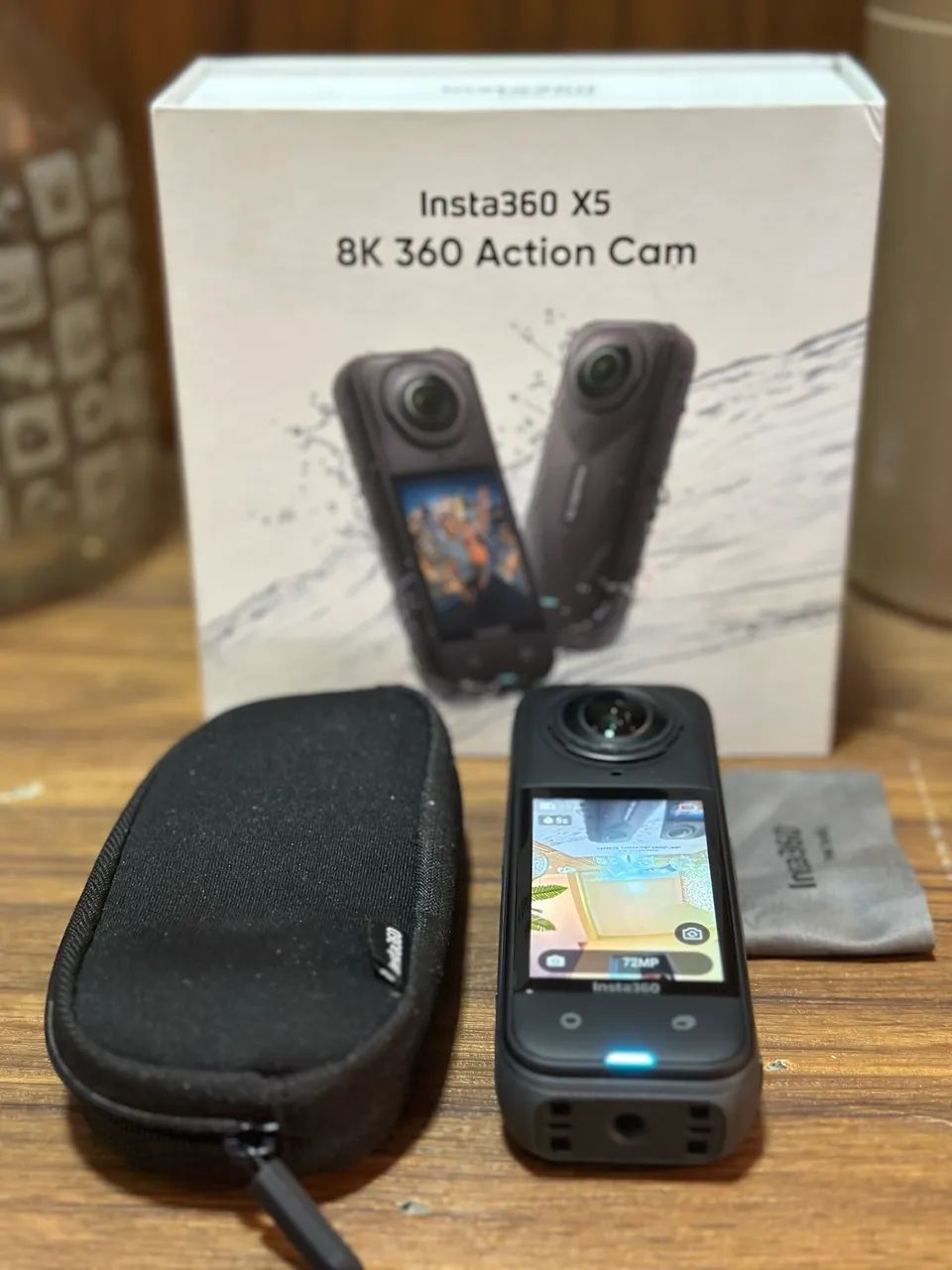 INSTA 360 X5 - 8K - NA CAIXA  - Foto 3