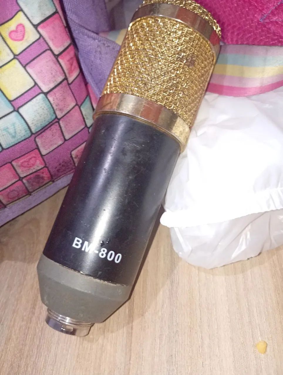 Microfone bm800 condensador usado - Foto 2