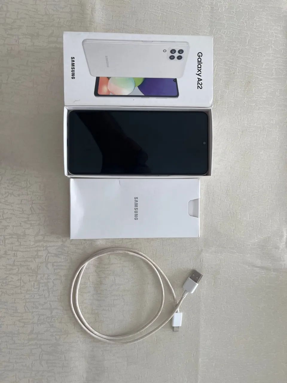 Samsung Galaxy A22 4G 128GB + Caixa e Cabo Original  - Foto 3