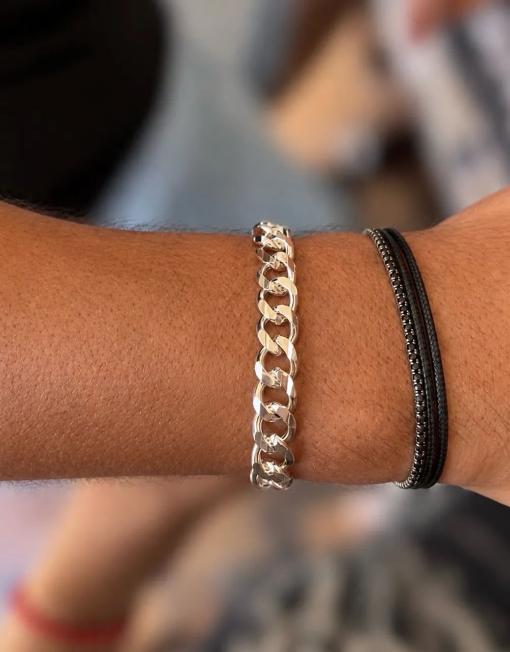 Pulseira Prata 925  10 mm