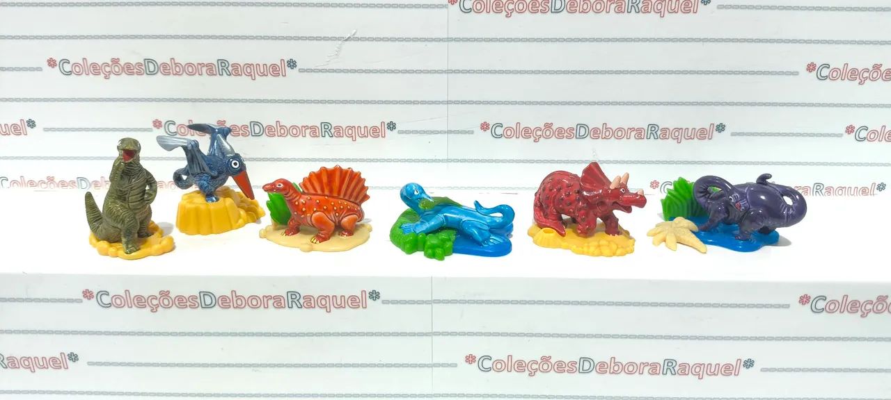 Kinder ovo dinossauros - coleção completa 