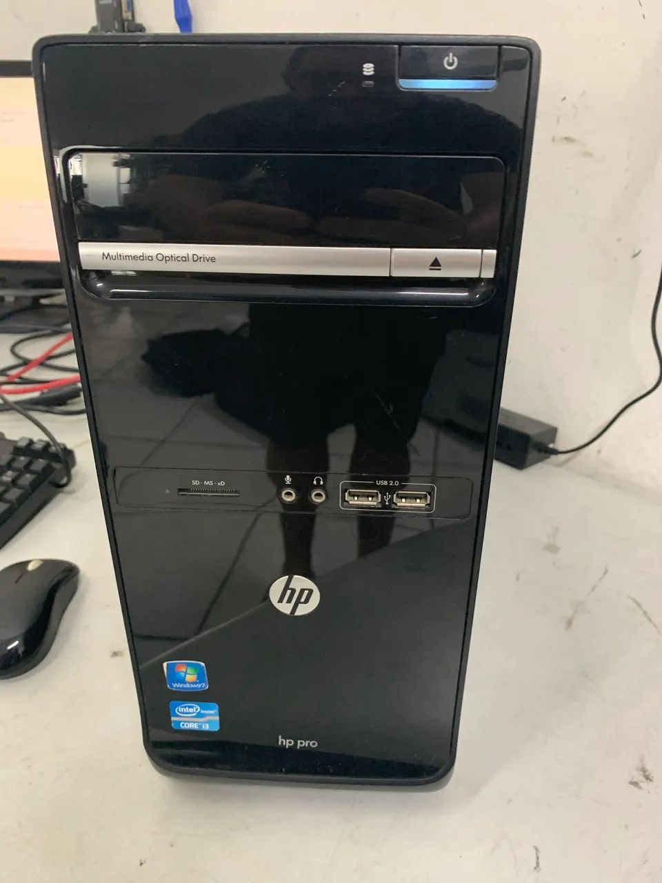 Cpu hp i3 8gb ssd 240