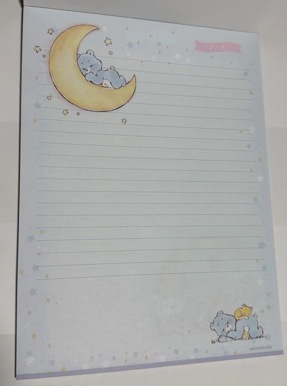 Papel de carta Ursinhos Carinhosos Animativa - Foto 3