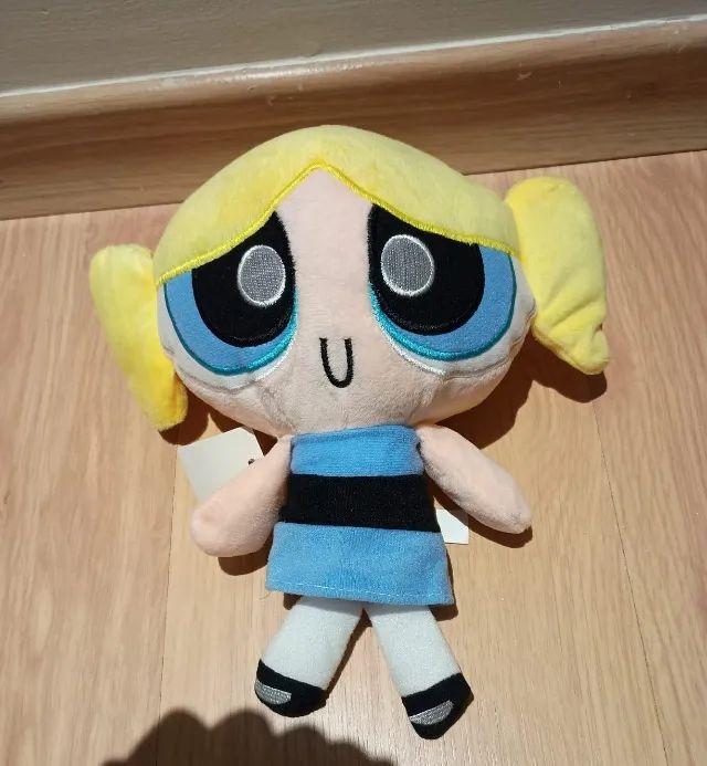 Boneco de pelucia lindinha meninas superpoderosas 23cm