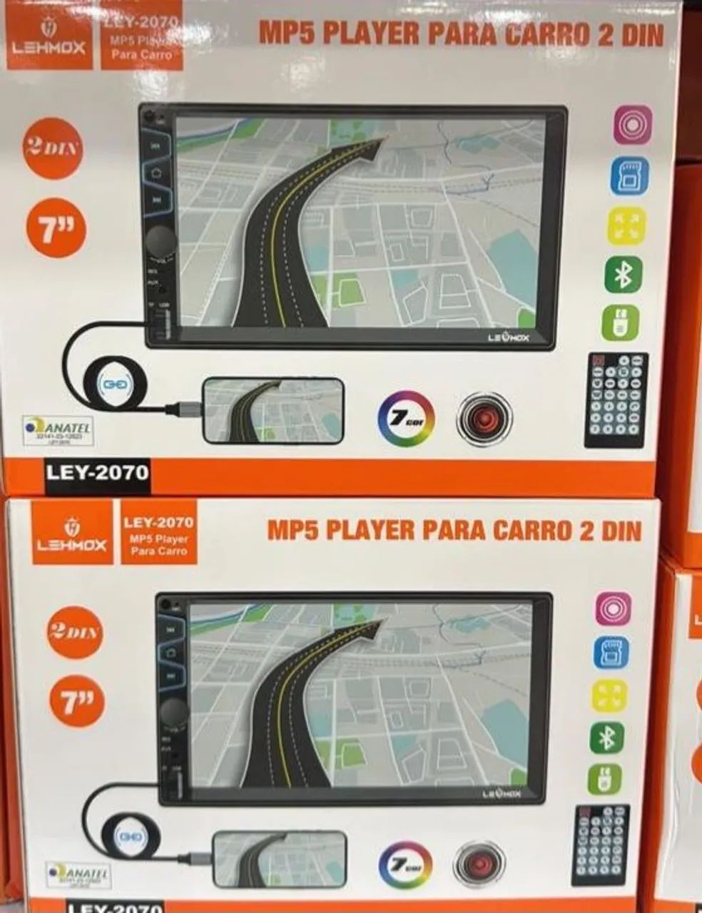 MP5 player para carro 2 din