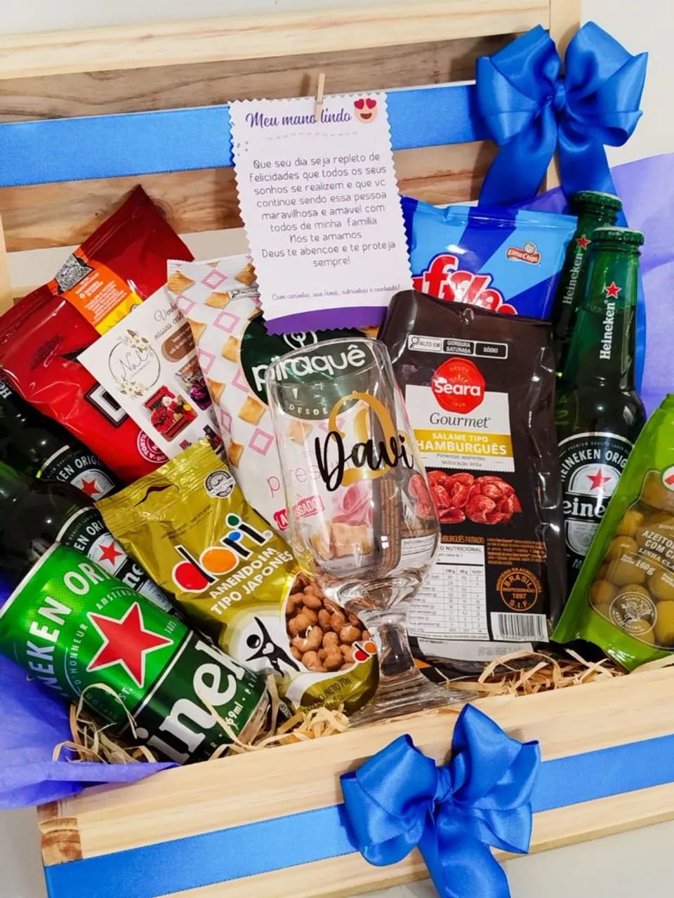 Nal cestas - Cesta de Café da Manhã/ Chocolates/ frios e vinhos - Foto 6