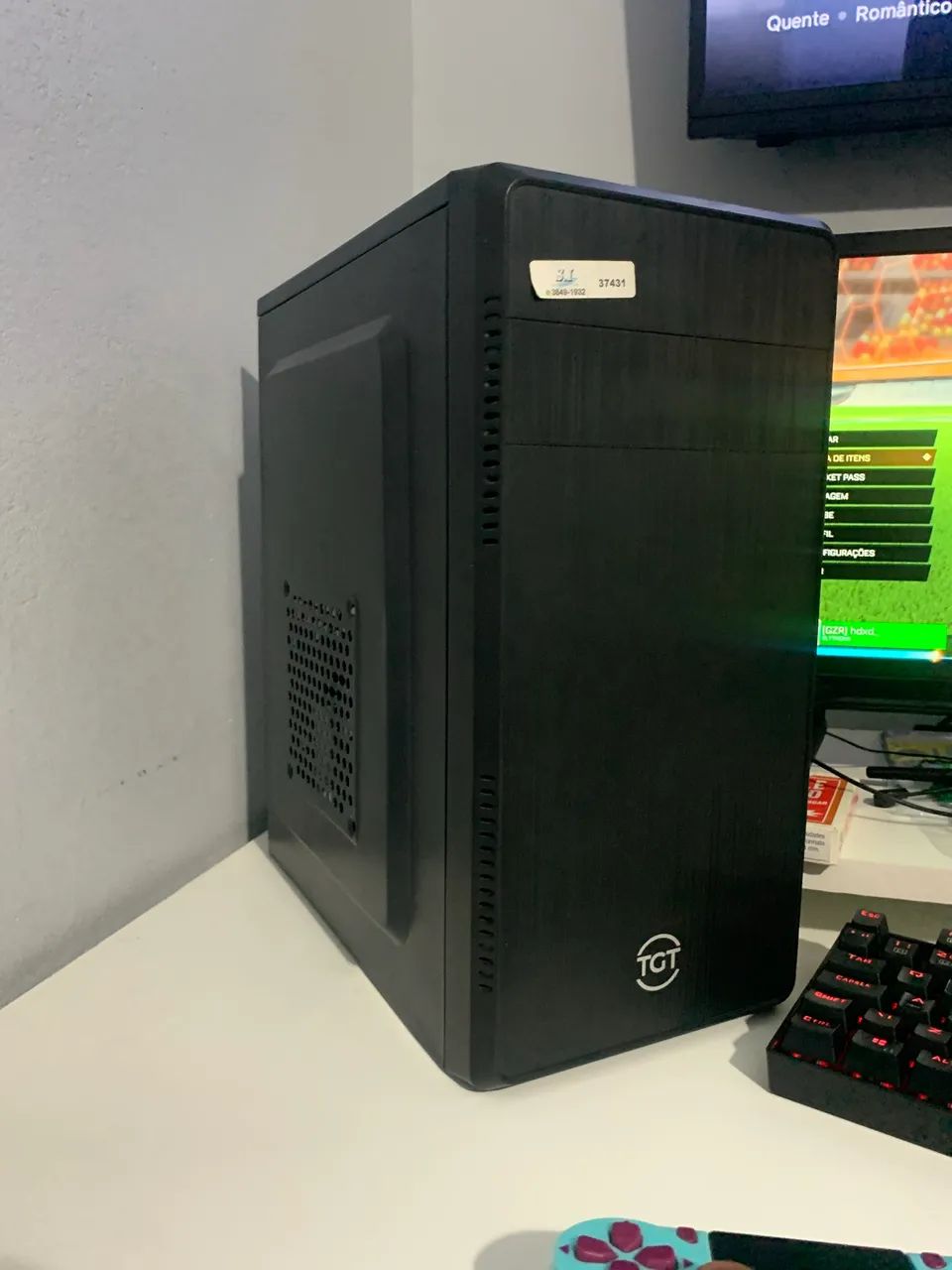 Pc Gamer acompanha controle de ps4 roxo - Foto 3