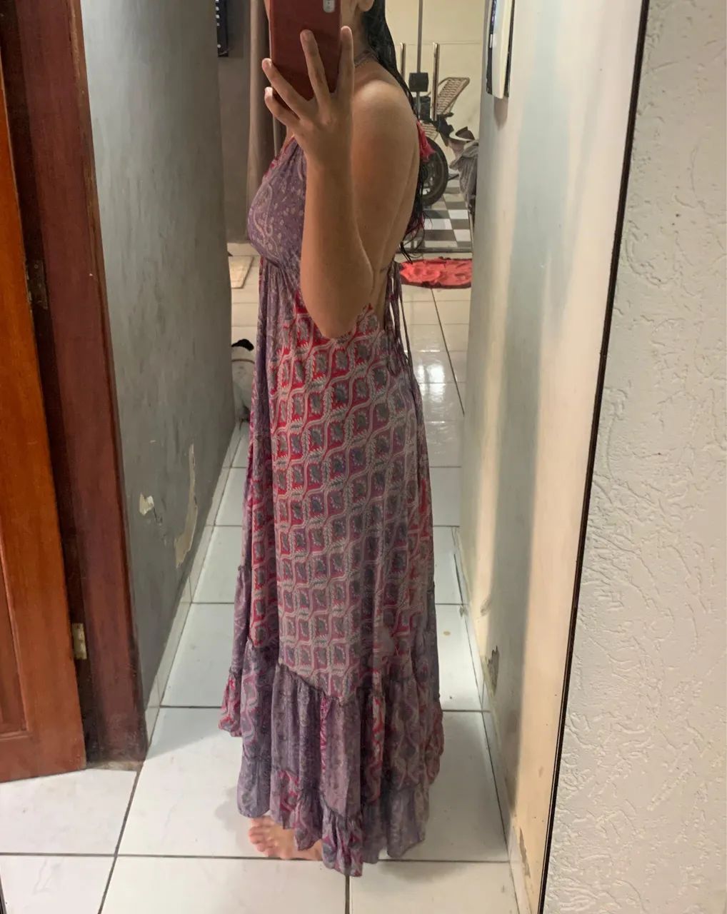 Vestido indiano rosa - Foto 2