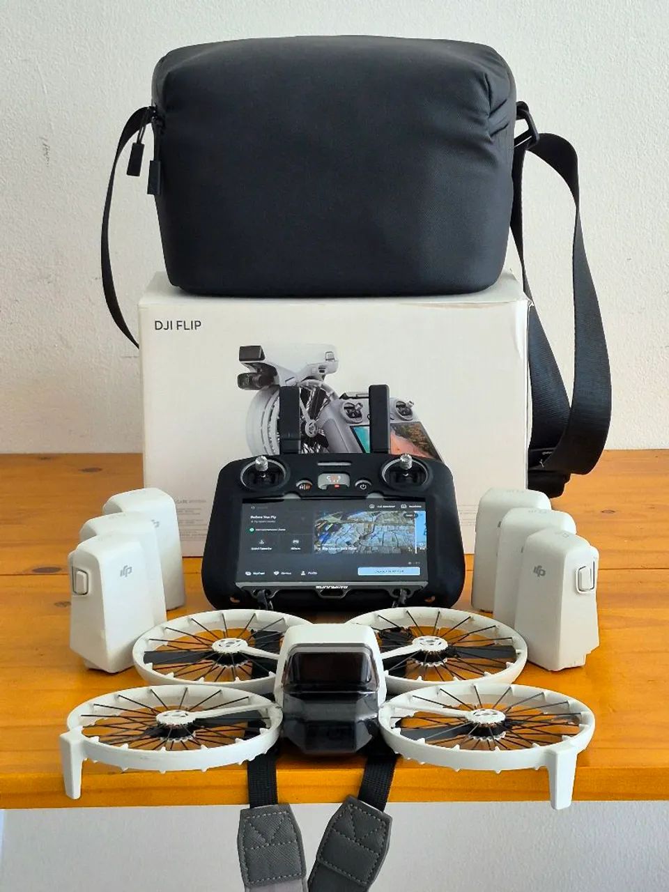 DRONE DJI FLIP COM 6 BATERIAS - Foto 4