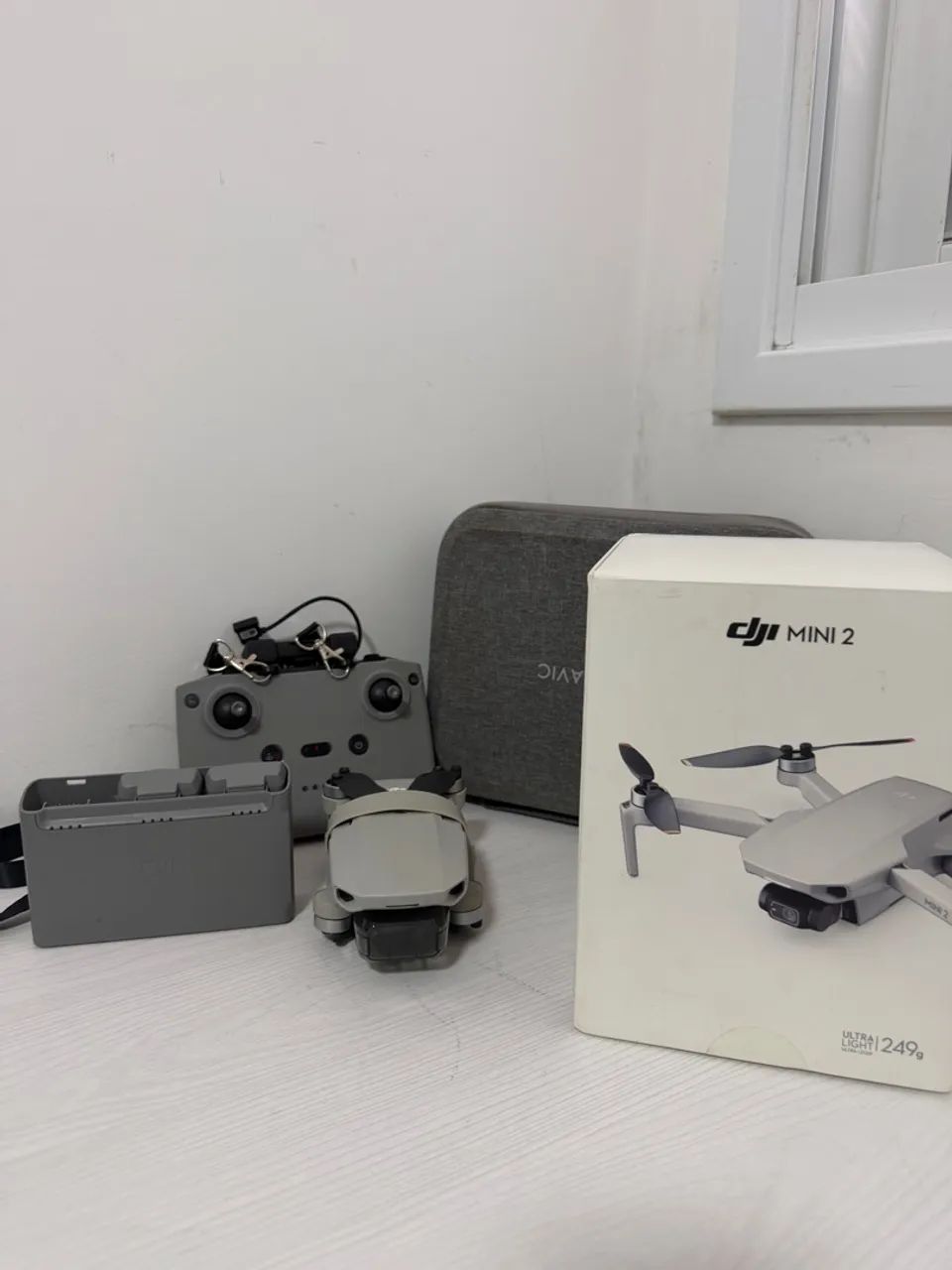 DJI Mini 2 completo - 2 baterias + hub de carga + case + caixa - Foto 5