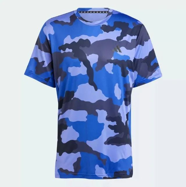 Camiseta estampada train essentials camo adidas - Foto 4