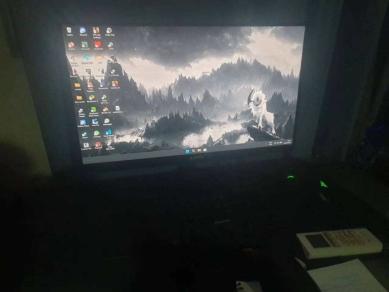 ALLTEK Monitor 100Hz 21.5 Inches Full HD415076237223536641