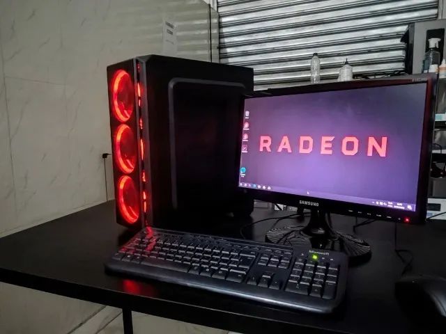 Computador completo seminovo com i5 e placa de vídeo 