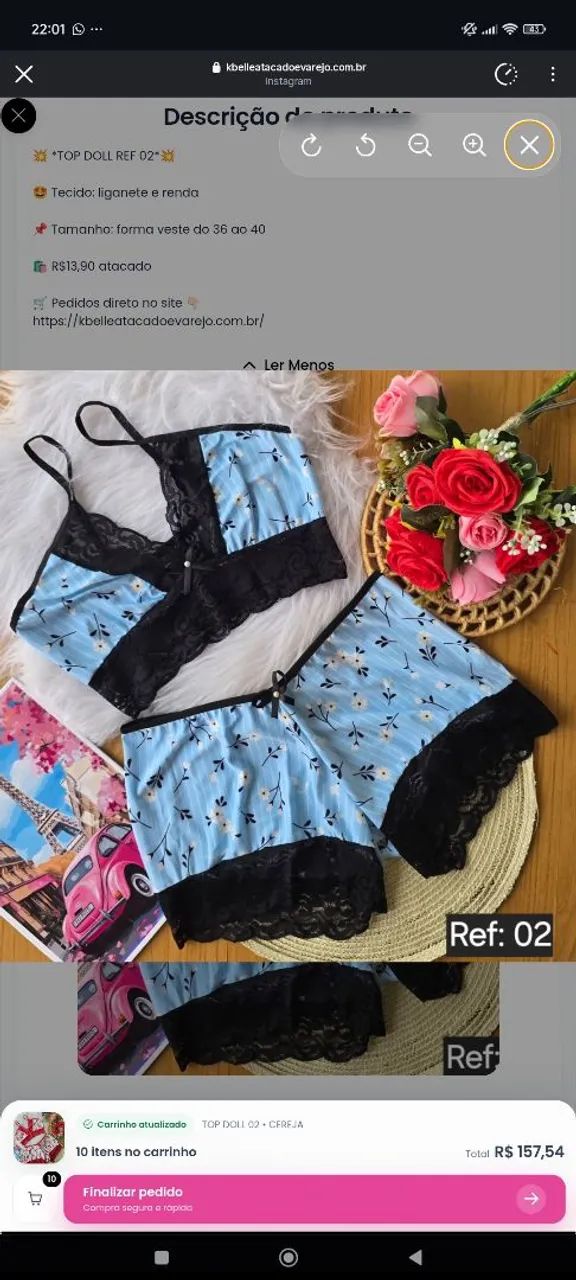 Pijama feminino 