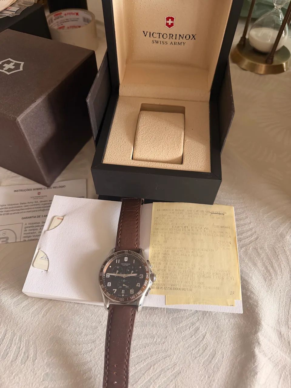 Relógio Victorinox Swiss Army Chrono Classic - Foto 5