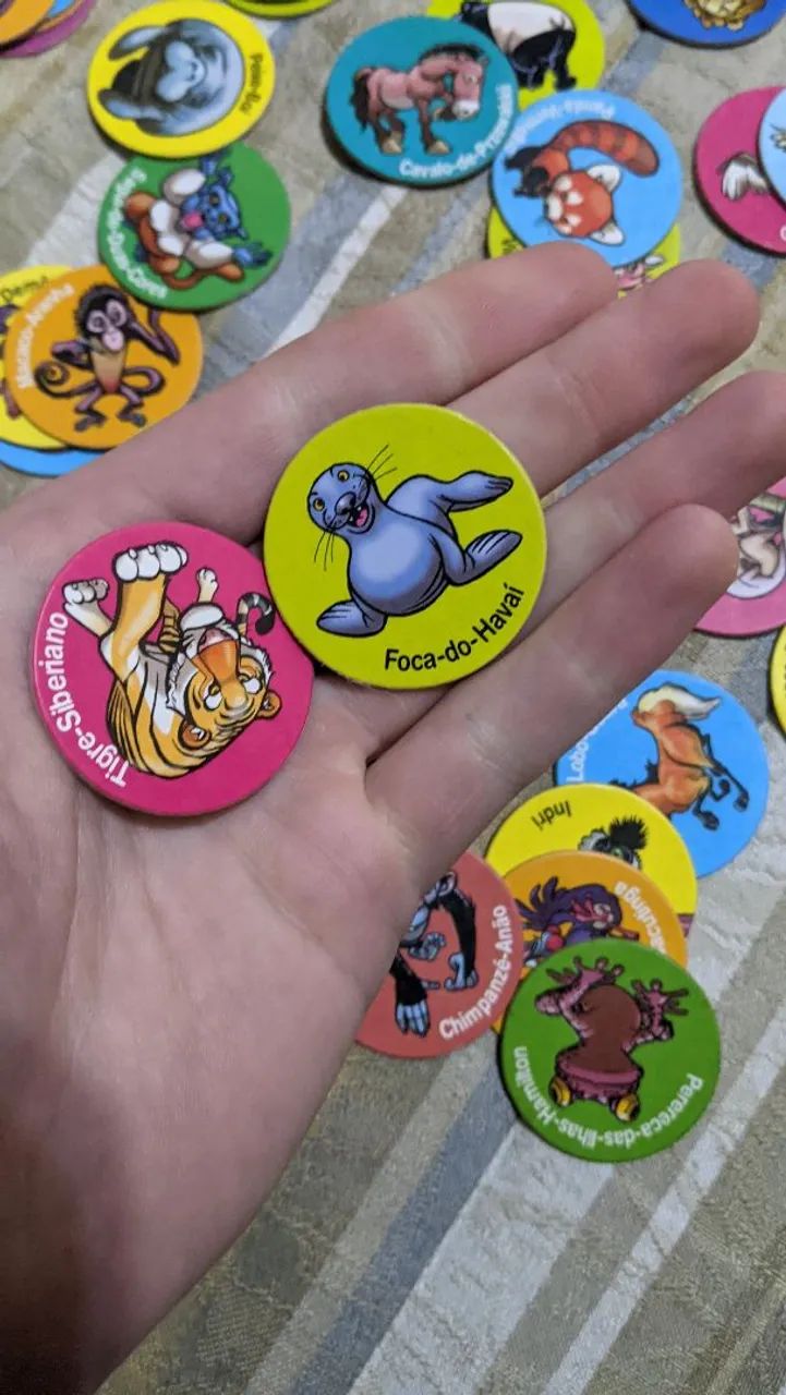 Tazo Ping pong - animais em extinçao - Foto 2