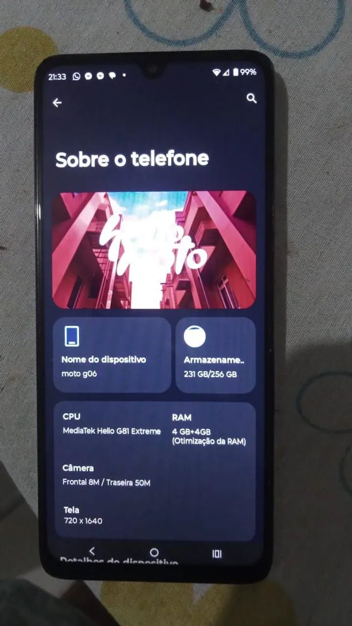 Motorola G06 4G 256 gb - Foto 4