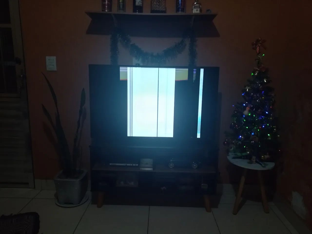 Smartv AOC 43 com defeito 