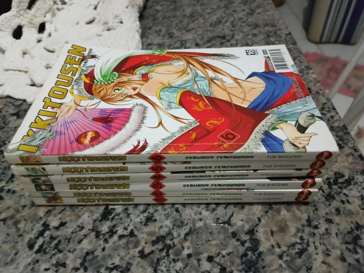 6 mangás Ikkitousen