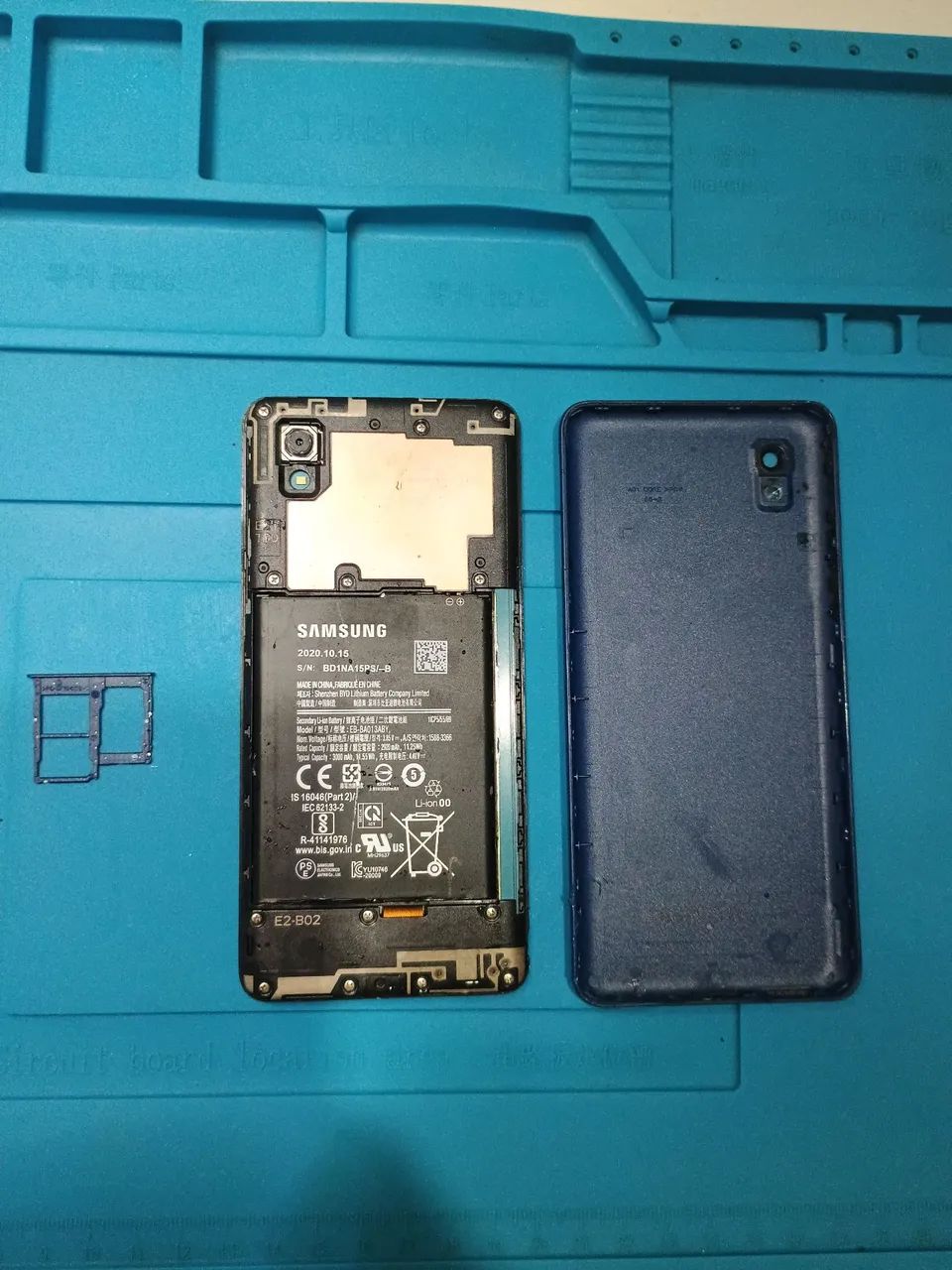 Celular Samsung A01 32gb com defeito na tela  - Foto 2