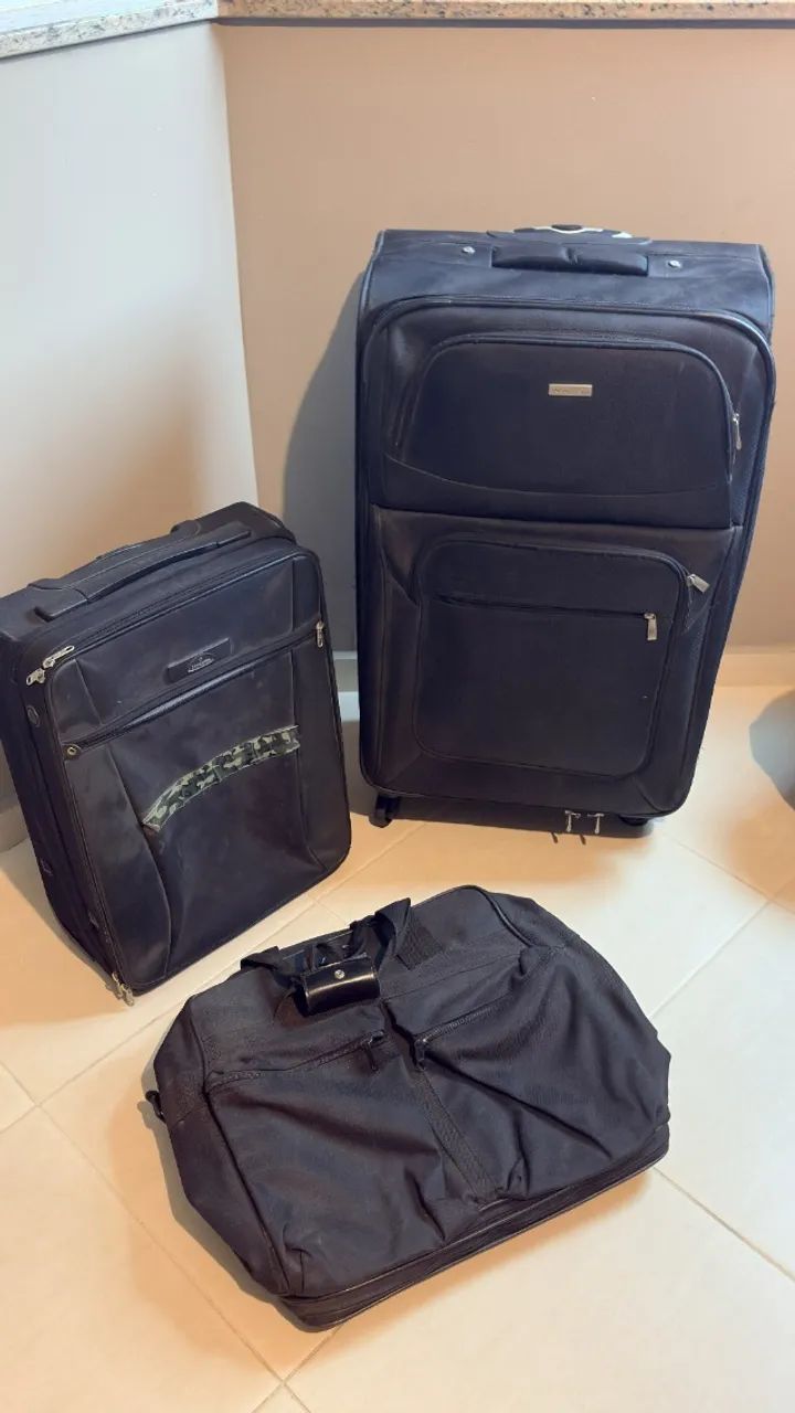 Kit malas para viagem
