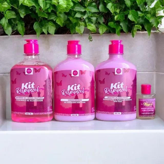 Kit Rapunzel Completo 4 Itens - Crescimento e Hidratação Capilar - Foto 3