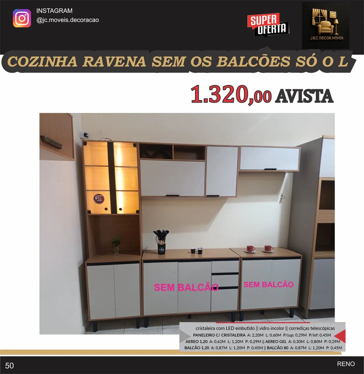 COZINHA RAVENA SÓ O L