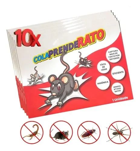 ratoeira armadilha adesiva unidade crs-2505