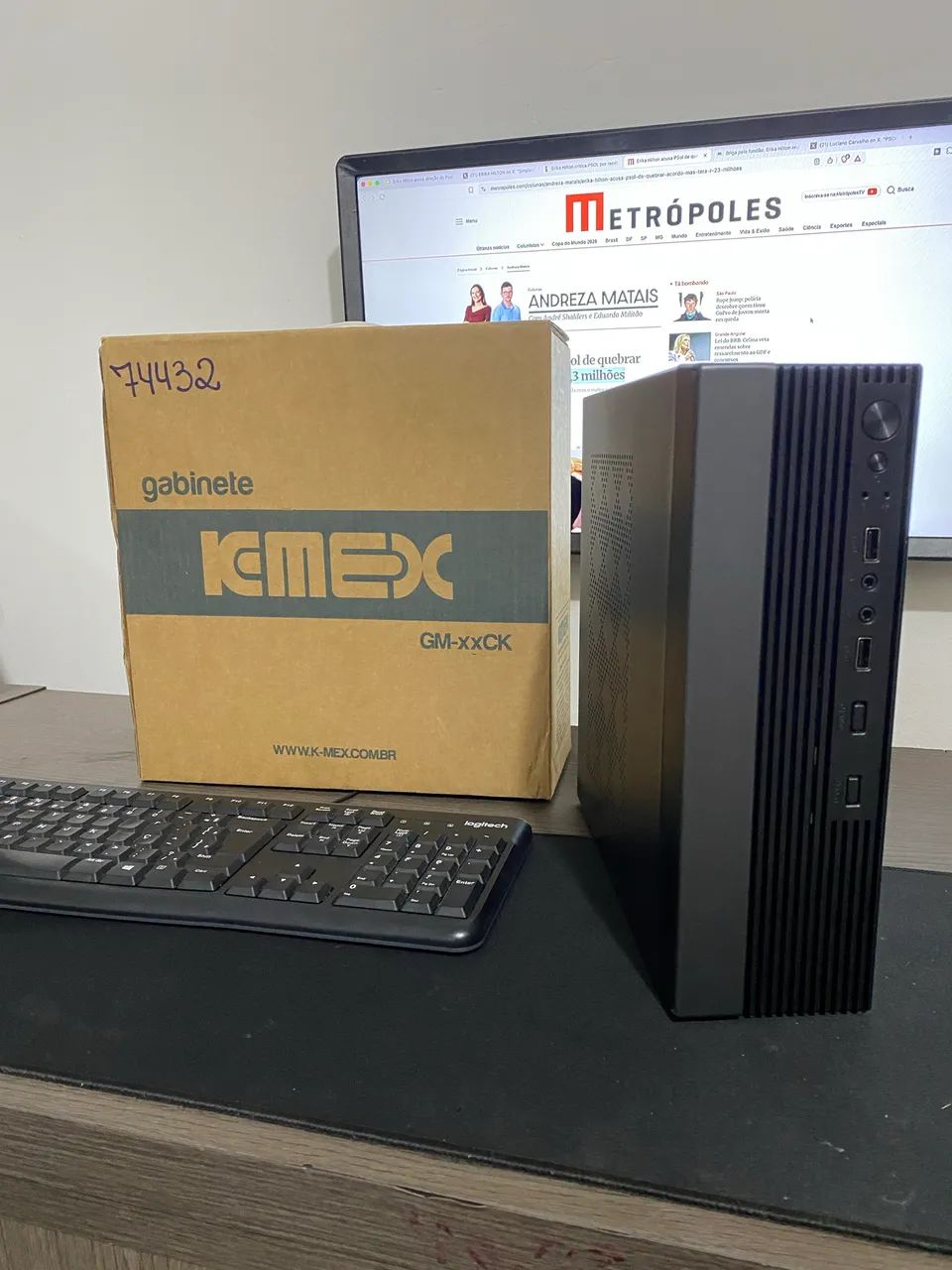 CPu empresarial Intel core i3 7100 8gb ddr4 Ssd 120gb Windows 11 - Foto 4