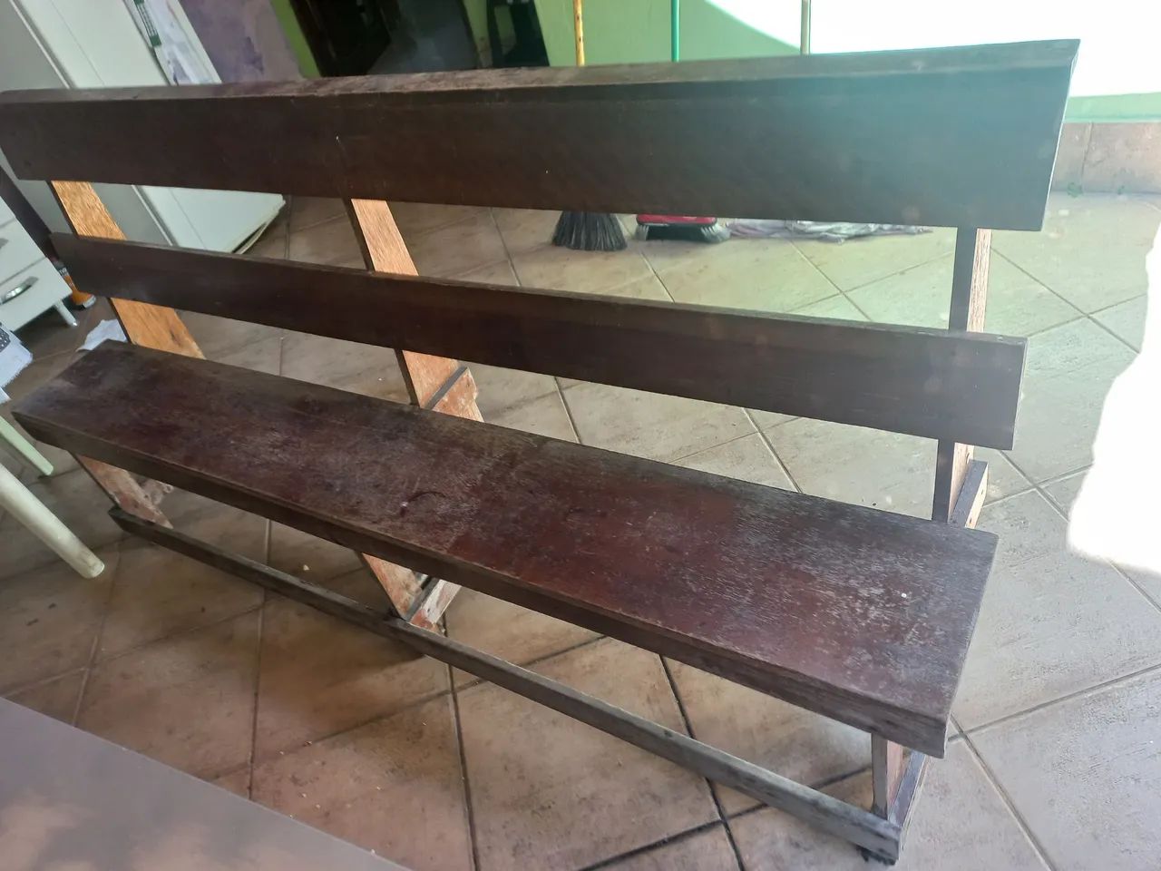 2 Bancos de madeira  - Foto 4