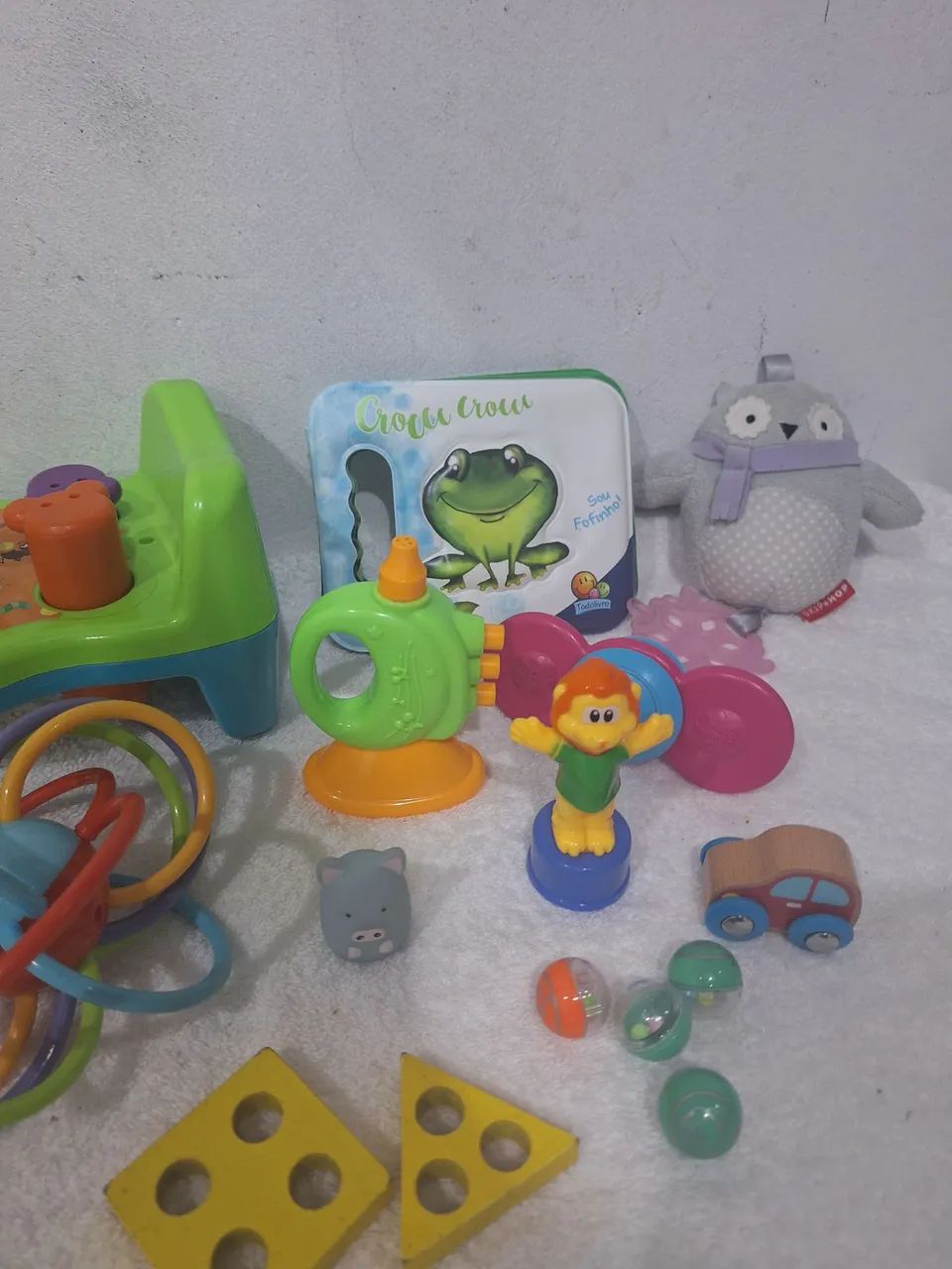Lote brinquedos de bebê diversos didáticos  - Foto 3