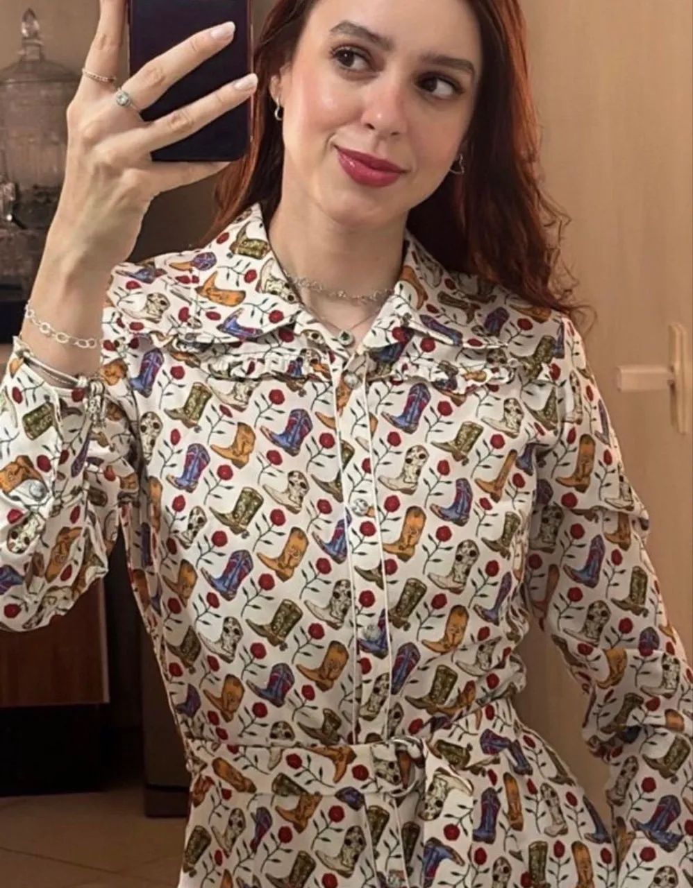 vestido mídi da grife Sandro Paris  - Foto 4