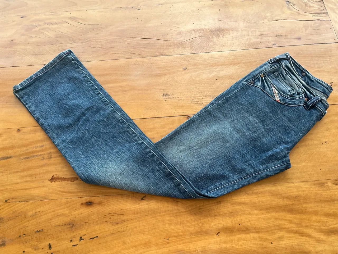 calça jeans diesel nova cintura baixa y2k - Foto 5