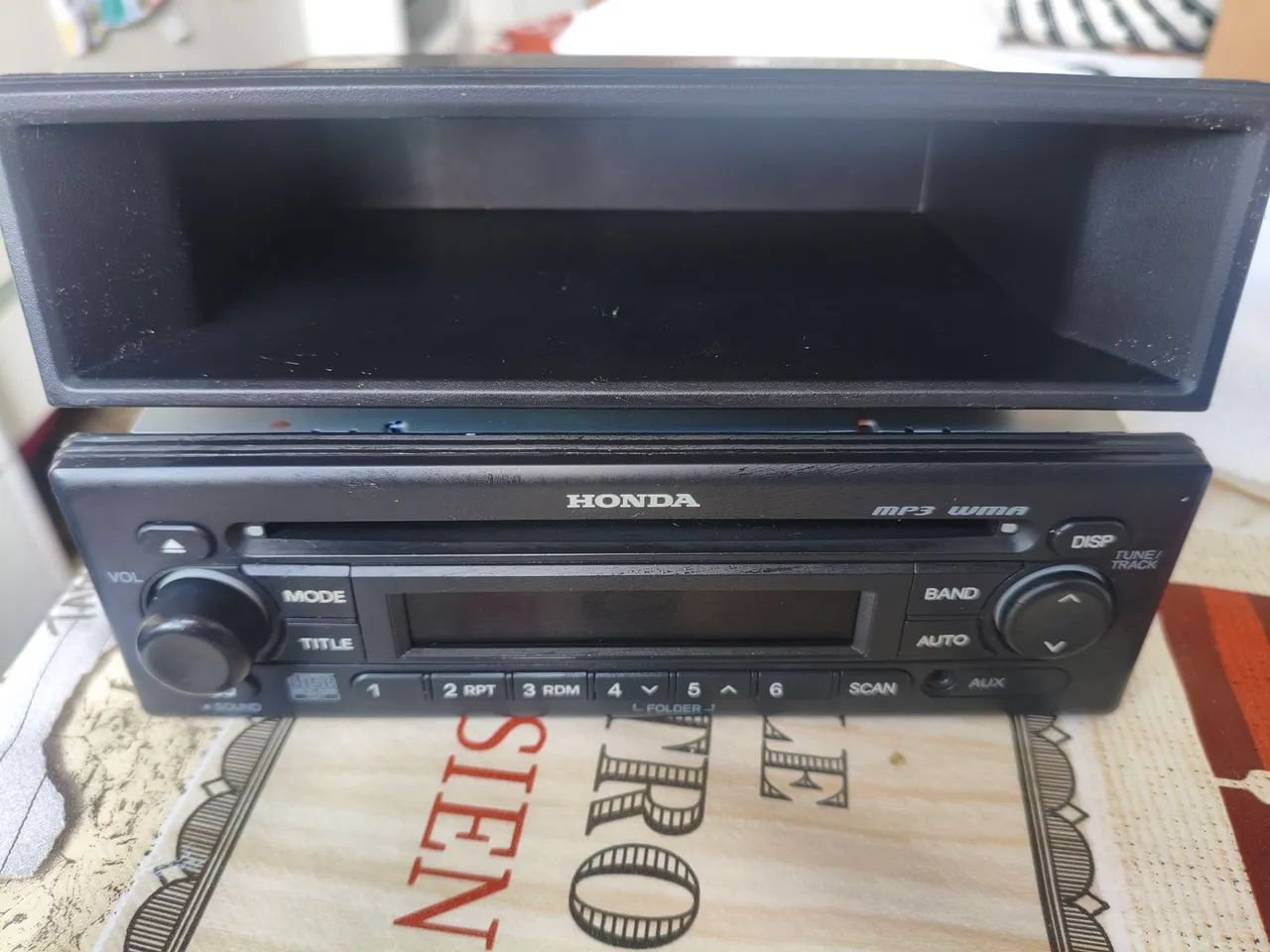 Rádio original Honda fit 2011