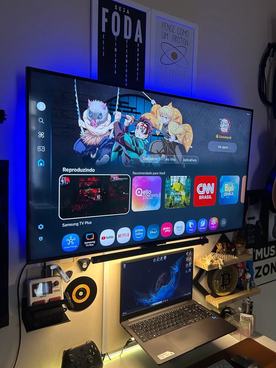 Tv Samsung CU7700 4k 43? Smart Android Xbox