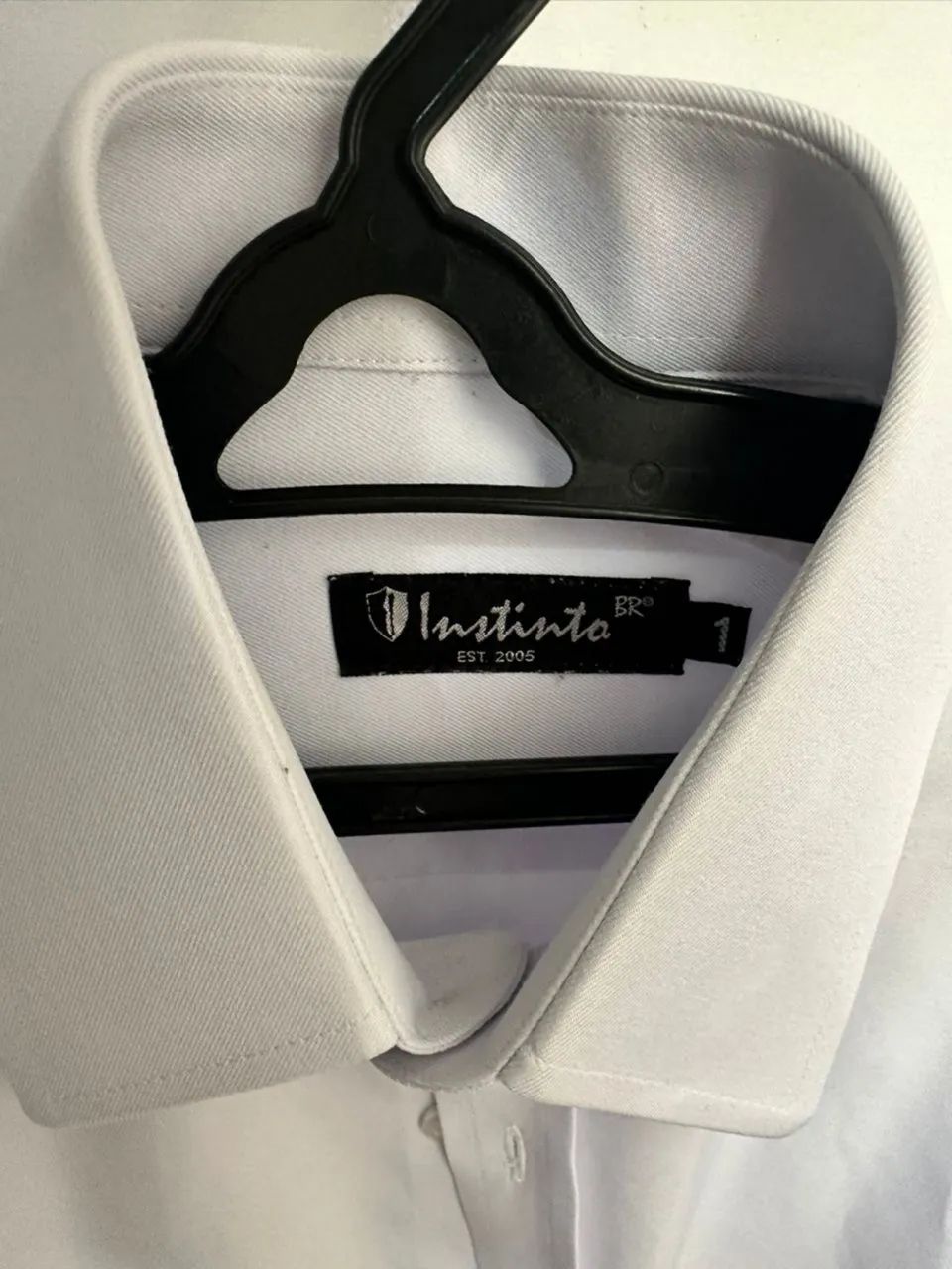 Camisa social Instinto BR - abotoadura - tamanho 1  - Foto 5