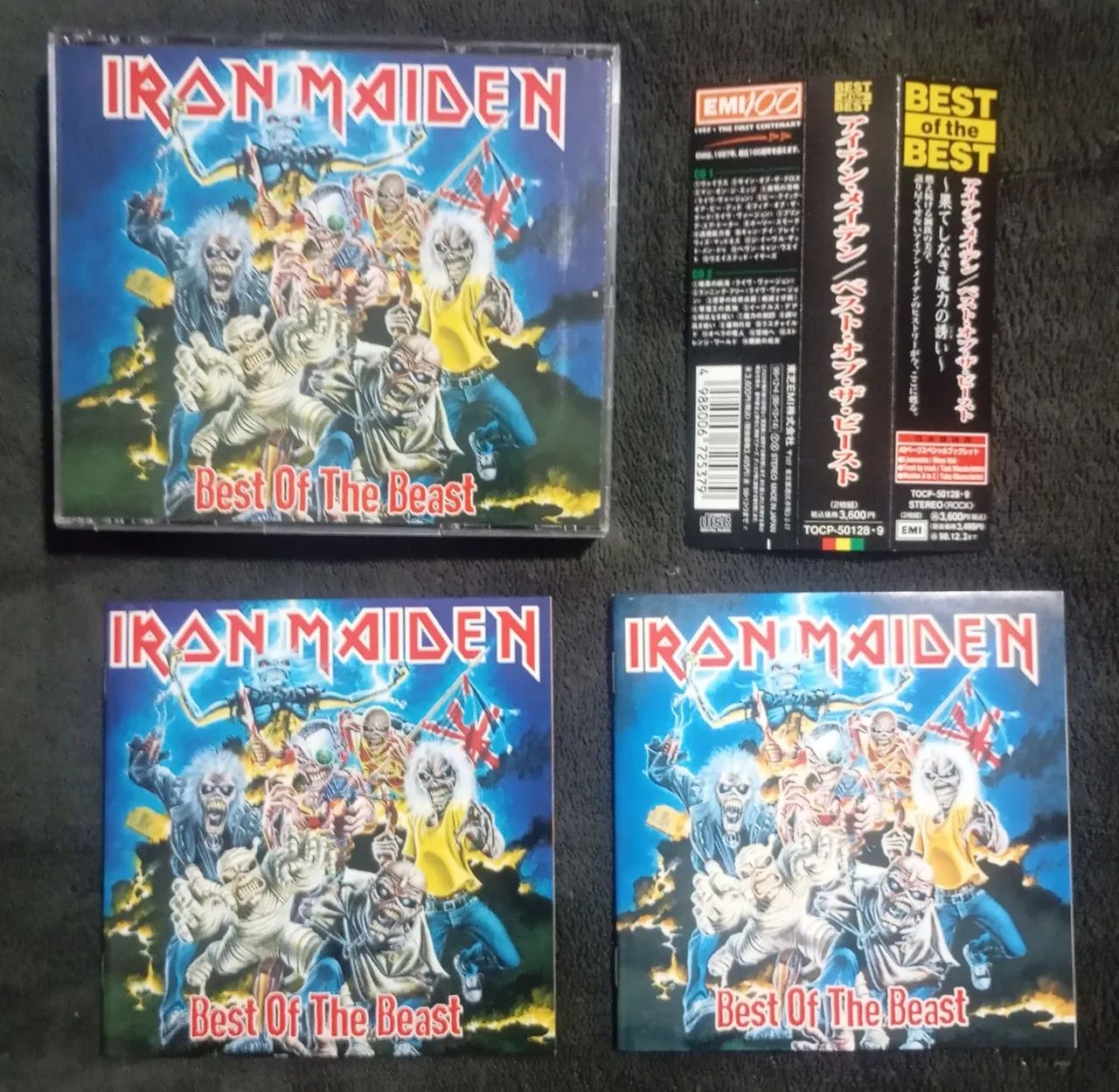 Iron Maiden Best of The Beast Completo Japonês - CDs, DVDs etc