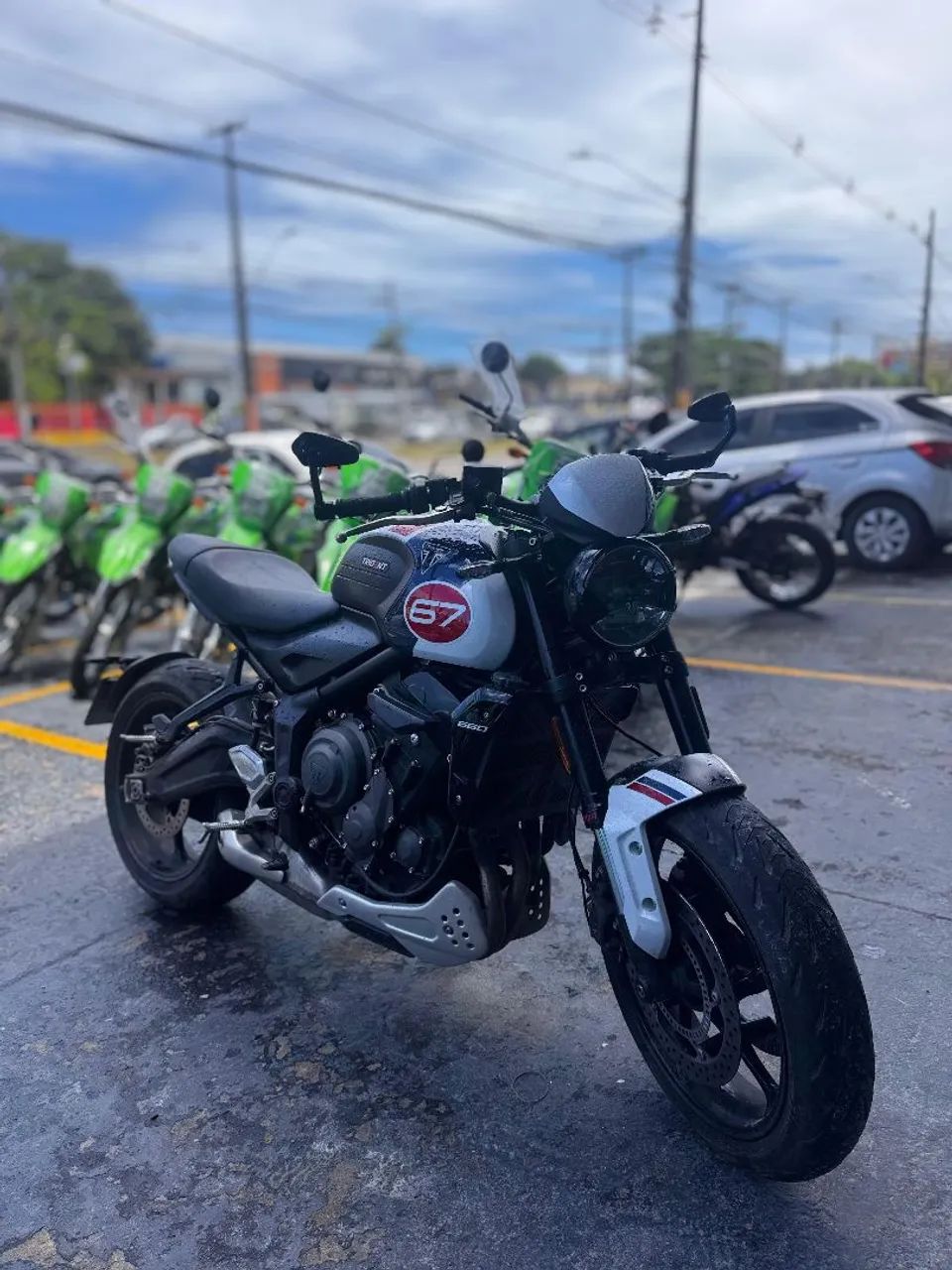 TRIUMPH TRIDENT 660 TRIBUTE 2025