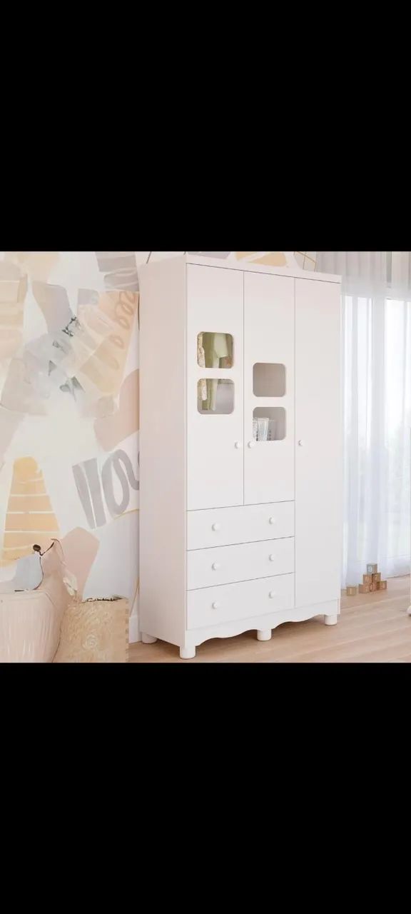 Berço e Guarda roupa infantil - Foto 2