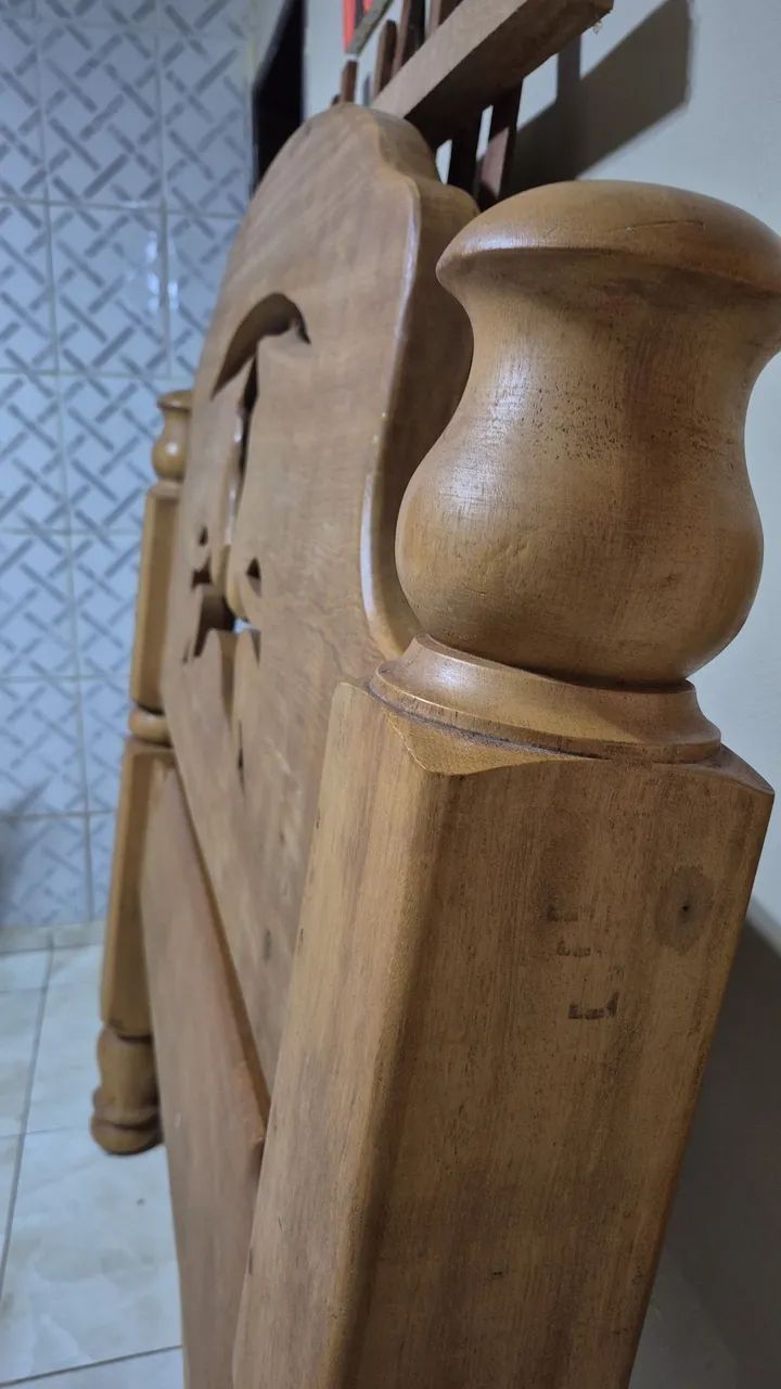 Cama de madeira maciça - Foto 5
