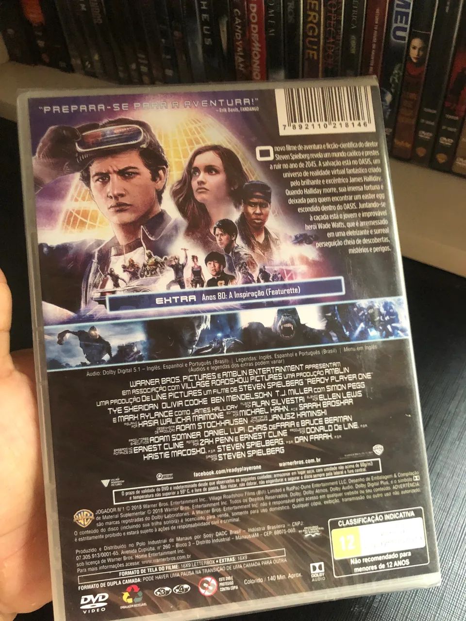 DVD jogador número 1 lacrado  - Foto 4
